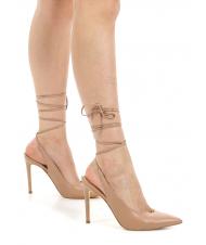 GUESS CAMPIONARIO - BRIOLA SANDALĂ BEIGE - Pantofi femei - 5