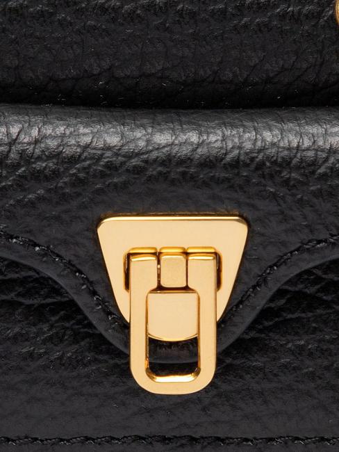 BEAT SOFT Pocheta din piele / poseta pentru monede negru - Portofele femei