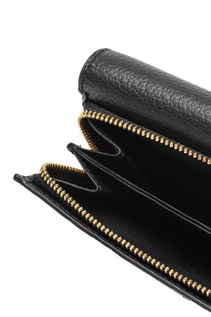 NEOFIRENZE SOFT  Portofel de piele negru - Portofele femei