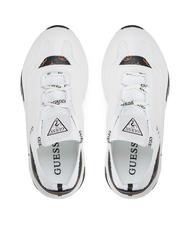 GUESS GENIVER2 Adidași Alb / maro - Pantofi femei - 5