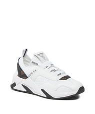 GUESS GENIVER2 Adidași Alb / maro - Pantofi femei - 3