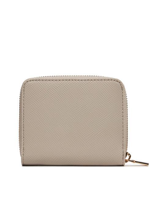 LAUREL Portofel mic cu fermoar taupe - Portofele femei