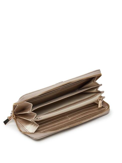 LAUREL Portofel cu fermoar taupe - Portofele femei