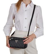 GUESS NOELLE Double Geanta de umar geanta viking mare roo coalog - Genți femei - 5