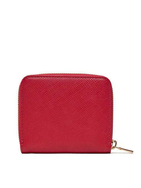 LAUREL Portofel mic cu fermoar RED - Portofele femei