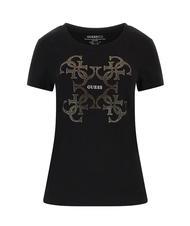 GUESS 4G LOGO tricouri jetbla - tricou - 4