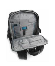 PIQUADRO STEVEN Rucsac din piele pentru laptop de 15,6". negru - Serviete birou - 5