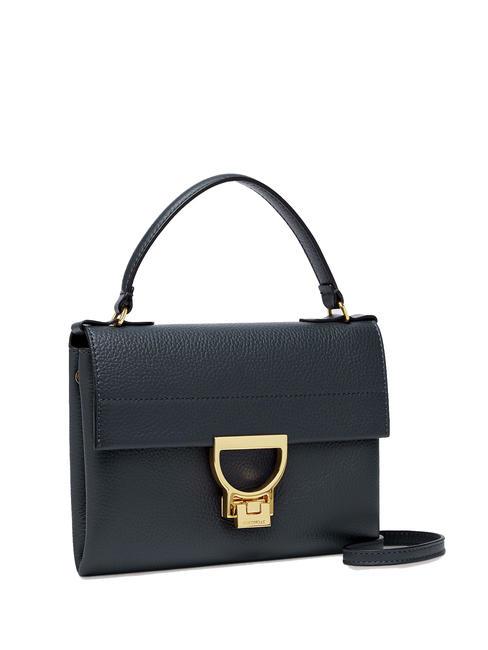 ARLETTIS Mini geanta din piele texturata albastru miezul nopții - Genți femei