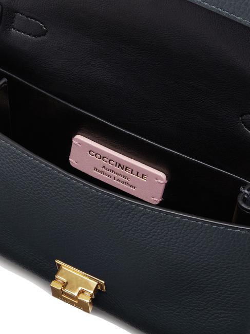 ARLETTIS Mini geanta din piele texturata albastru miezul nopții - Genți femei