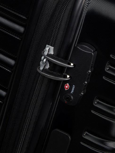 FLASHLINE Cărucior mare extensibil umbra neagra - Trolere rigide