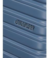 AMERICAN TOURISTER FLASHLINE Cărucior pentru bagaje de mână coronet blue - Bagaje de mână - 6