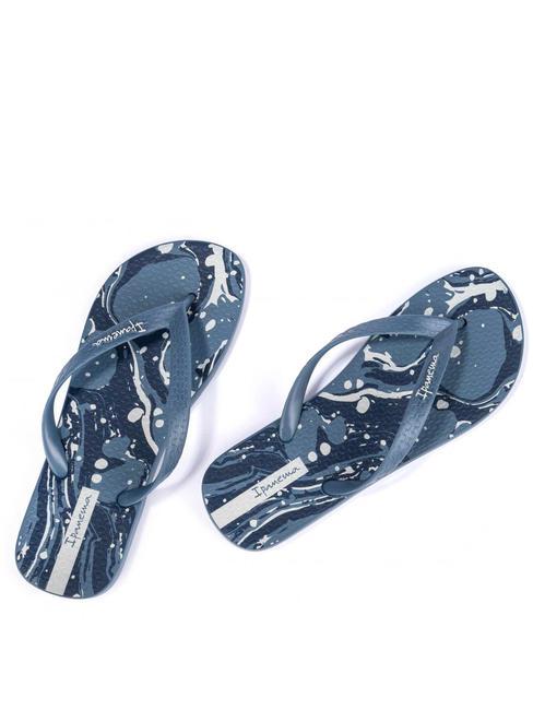 SUMMER III  Papuci flip-flop albastru/albastru/gri - Pantofi bărbați