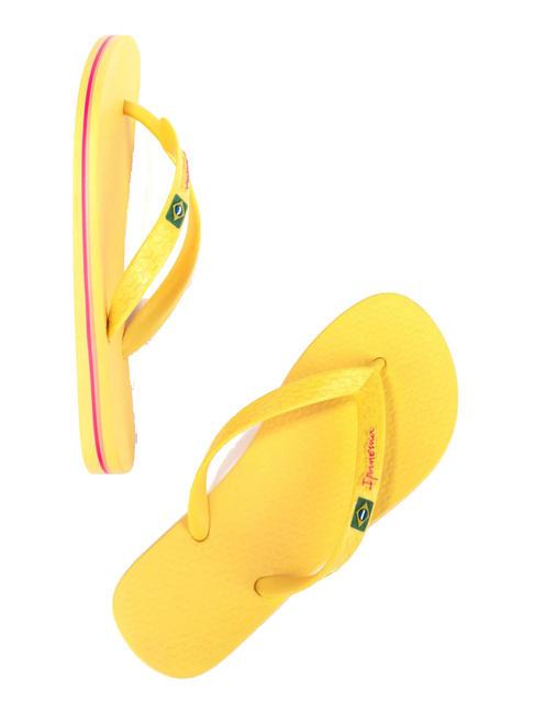 CLAS BRASIL II  Papuci flip-flop galben/galben - Pantofi femei