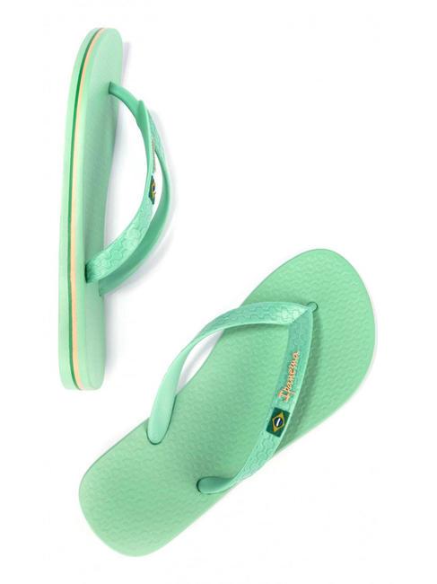 CLAS BRASIL II  Papuci flip-flop verde - Pantofi femei