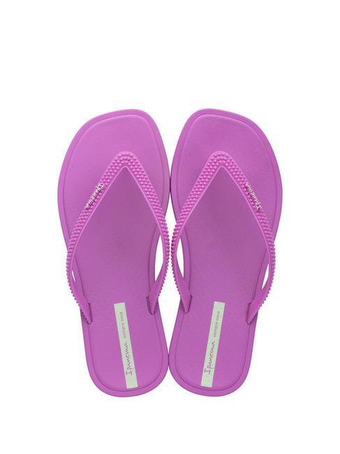 SOLAR Papuci flip-flop liliac/liliac - Pantofi femei