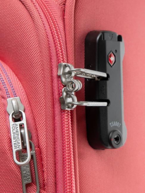 BRIGHT LIFE Cărucior de dimensiune medie coral sărutat de soare - Trolere semirigide