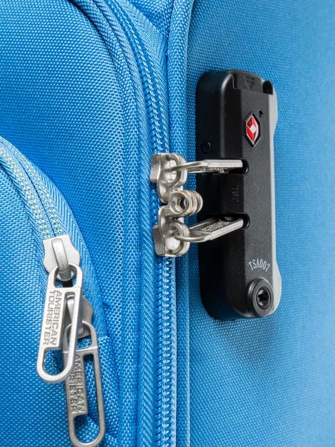 BRIGHT LIFE Cărucior de dimensiune medie albastru linistit - Trolere semirigide