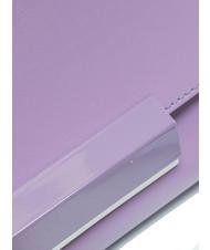 GIANNI CHIARINI LILY Pocheta din piele cu curea de umar glicine - Genți femei - 3