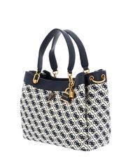 GUESS SHEMARA Geanta jacquard cu bareta de umar sigla marinei - Genți femei - 2