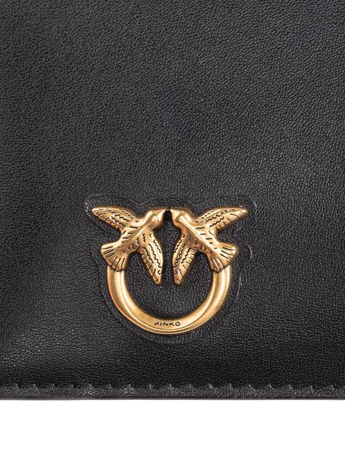 AIRONE Suport card / portmoneda aur negru-vechi - Portofele femei