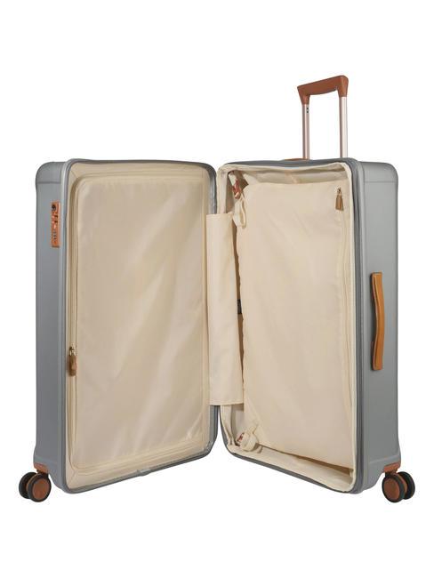 CAPRI Cărucior mare cu port USB SILVER - Trolere rigide