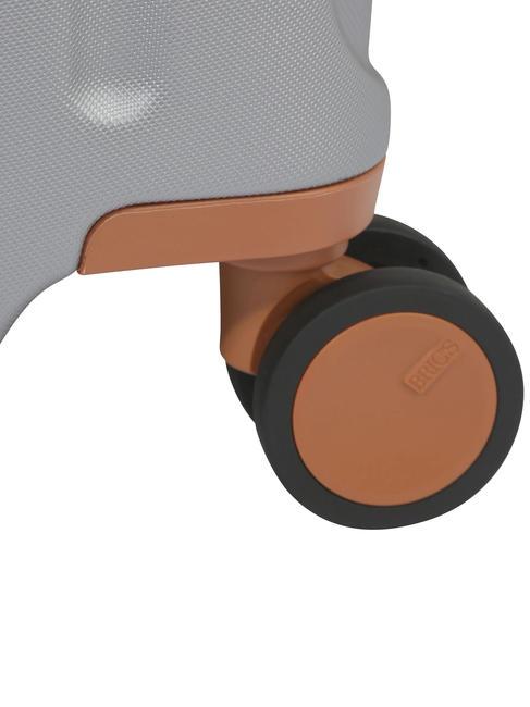 CAPRI Cărucior mare cu port USB SILVER - Trolere rigide