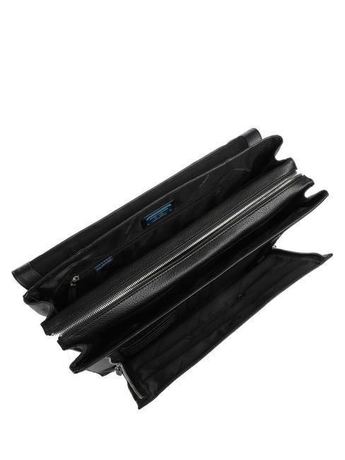 MODUS  Servietă PC de 15,6 inchi, din piele negru - Serviete birou