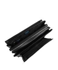 PIQUADRO MODUS  Servietă PC de 15,6 inchi, din piele negru - Serviete birou - 4