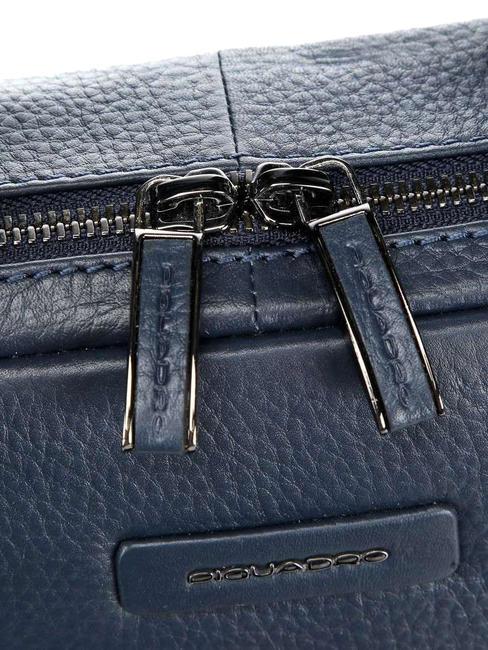 MODUS RESTYLING Servieta din piele pentru pc 14" albastru - Serviete birou