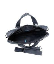 PIQUADRO MODUS RESTYLING Servieta din piele pentru pc 14" albastru - Serviete birou - 5