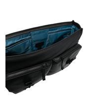 PIQUADRO HARPER Servieta pentru laptop de 15,6", din piele negru - Serviete birou - 3