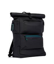 PIQUADRO CORNER 2.0 SPECIALE  Rucsac pentru laptop de 15,6", din piele, cu husa de ploaie - Rucsacuri pentru laptop