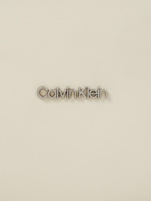 ELEVATED SOFT Geantă mare de umăr ecru &icirc;nchis - Genți femei