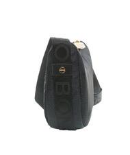 BORBONESE HOBO LUNA MINI ECO LINE Geanta de umar negru închis - Genți femei - 4