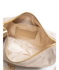 BORBONESE HOBO LUNA MINI ECO LINE Geanta de umar nisip - Genți femei - 5
