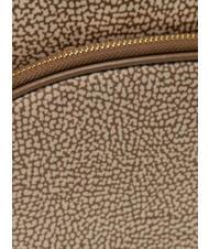BORBONESE MEDIUM ECO LINE Rucsac de damă beiger mare - Genți femei - 3