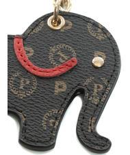 POLLINI HERITAGE Breloc elefant lac negru - Portchei - 3