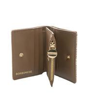 BORBONESE CLASSICA Portofel mic pentru monede beiger mare - Portofele femei - 2