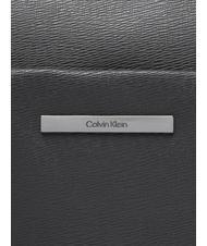 CALVIN KLEIN MODERN METAL Servietă pentru laptop de 15 inchi negru - Serviete birou - 4