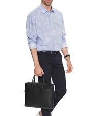 CALVIN KLEIN MODERN METAL Servietă pentru laptop de 15 inchi negru - Serviete birou - 5