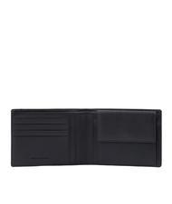 PIQUADRO FINN Portofel din piele, cu portmoneda negru - Portofele bărbați - 2