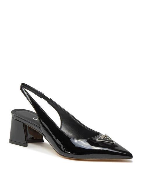 ZANDA Pompe brevetate slingback BLACK - Pantofi femei