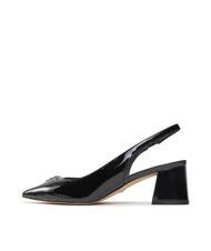 GUESS ZANDA Pompe brevetate slingback BLACK - Pantofi femei - 4