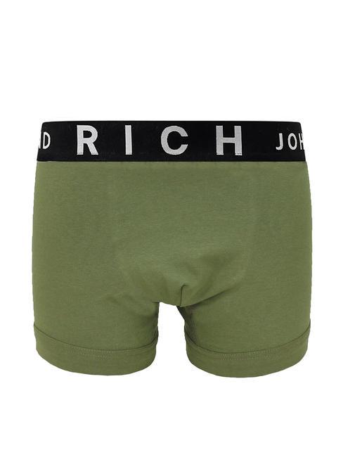 LONDON TRIPACK Set 3 boxer verde mil. - Slip pentru bărbați