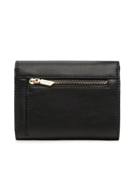 RE-LOCK Portofel mediu trifold negru - Portofele femei