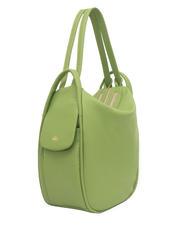 LESAC TRIO Rucsac din piele ciocanita - Genți femei