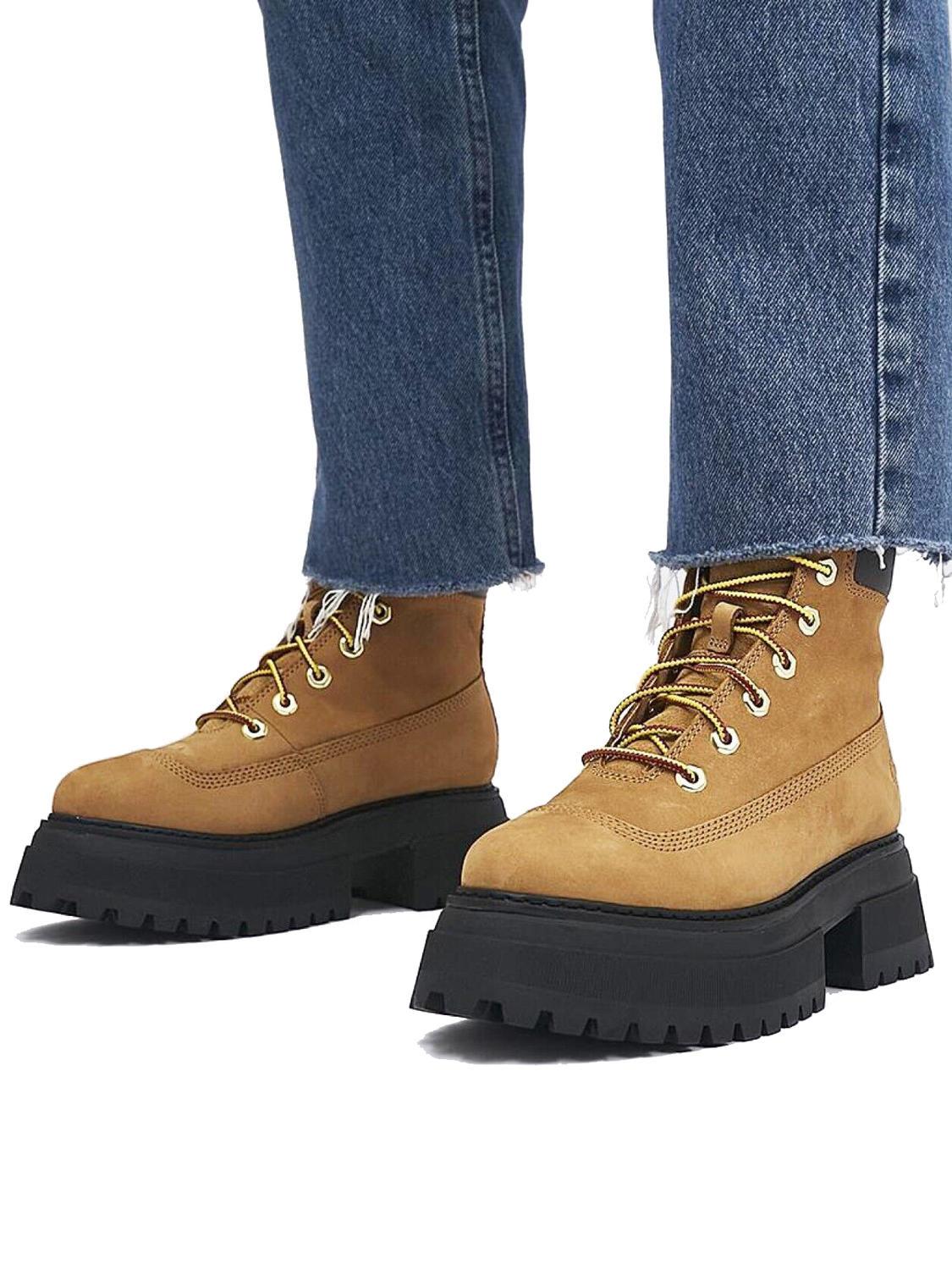 Timberland Sky 6 Inch Botine Inalte Din Piele Grau Cump r La Pre uri De Outlet