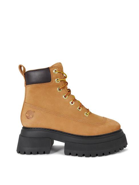 SKY 6 INCH Botine inalte din piele grâu - Pantofi femei