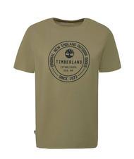 TIMBERLAND SS BRAND CARRIER Tricou din bumbac cassel pământ - tricou - 4