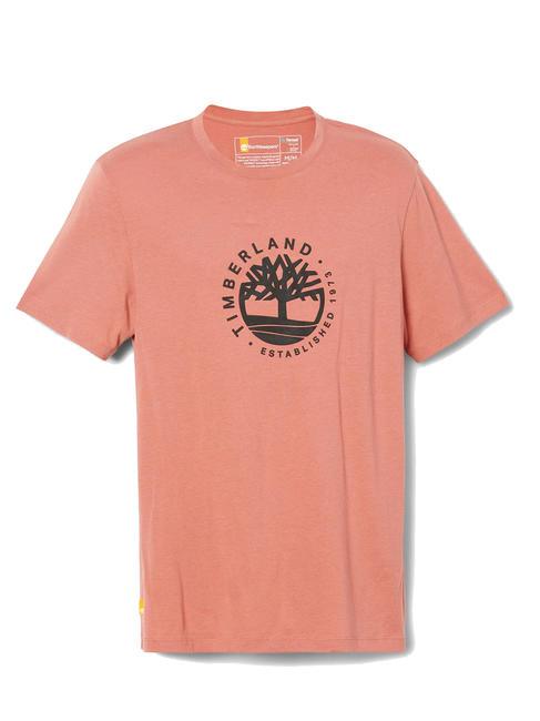 SS REFIBRA Tricou din bumbac mahon deschis - tricou